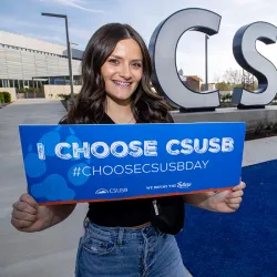 Cal State San Bernardino admitted students and their families will explore life as a Coyote and learn about the university’s academic programs and resources at Choose CSUSB Day 2026, set for 1-5 p.m. on March 14 at the CSUSB Palm Desert Campus and March 21 at the San Bernardino campus.