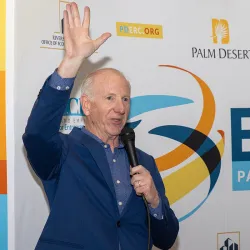 Mike Stull at the opening of the Entrepreneurial Resource Center in Palm Desert on March 5, 2025.