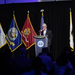 David Harding, CEO of Entrokey Labs, gave the opening keynote address on April 15. In his address, he spoke about the progression of artificial intelligence and quantum computing.