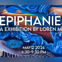 Loren Malul’s MFA exhibition, “Epiphanies,” will be on view May 2-June 2. 