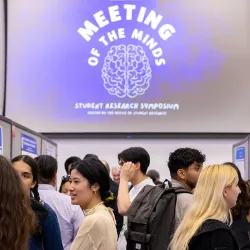 This year, CSUSB’s annual Meeting of the Minds student research symposium will take place alongside the Defining the Future Conference on April 15-16.