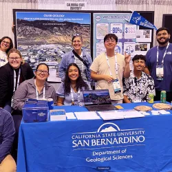 CSUSB geologists participated in the 2024 Geological Society of America Meeting.