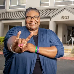 CSUSB alumna Cherina Betters, chief of equity and access for the San Bernardino County Superintendent of Schools