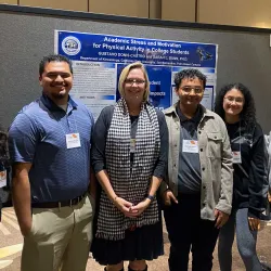 CSUSB kinesiology students and faculty at 2022 Southwest American College of Sports Medicine Conference