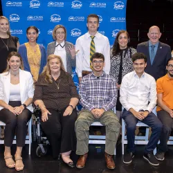 The 2023-24 Rogers Scholars pose for a group photo.