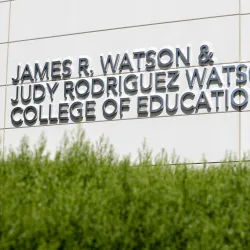 The James R. Watson and Judy Rodriguez Watson College of Education at CSUSB 