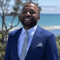 CSUSB alumnus Owen Odigie