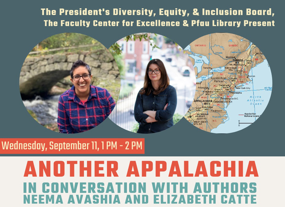 Neema Avashia (left) and Elizabeth Catte, authors of “Another Appalachia: Coming Up Queer and Indian in a Mountain Place” 