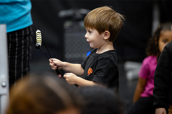 The tradition of children’s theater at CSUSB dates back to 1965, when Susie Rudisill pioneered these offerings at the university. 