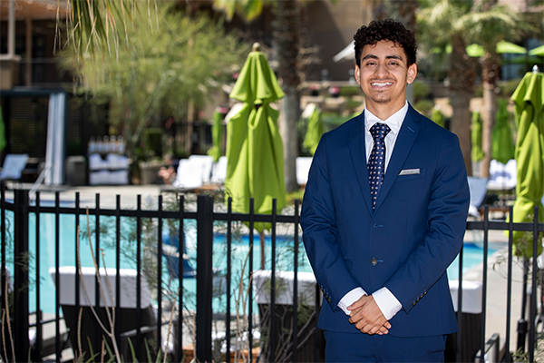 Cristian Cabrera, CSUSB alumnus and The Ritz-Carlton Rancho Mirage accountant