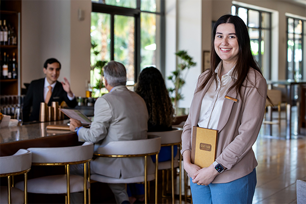 Sofia Torres-Crespo, CSUSB alumna and The Ritz-Carlton Rancho Mirage learning and quality analyst