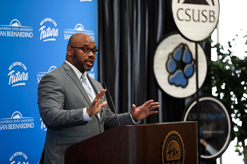 Amerson credits Cal State San Bernardino for being the foundation for his successful career.