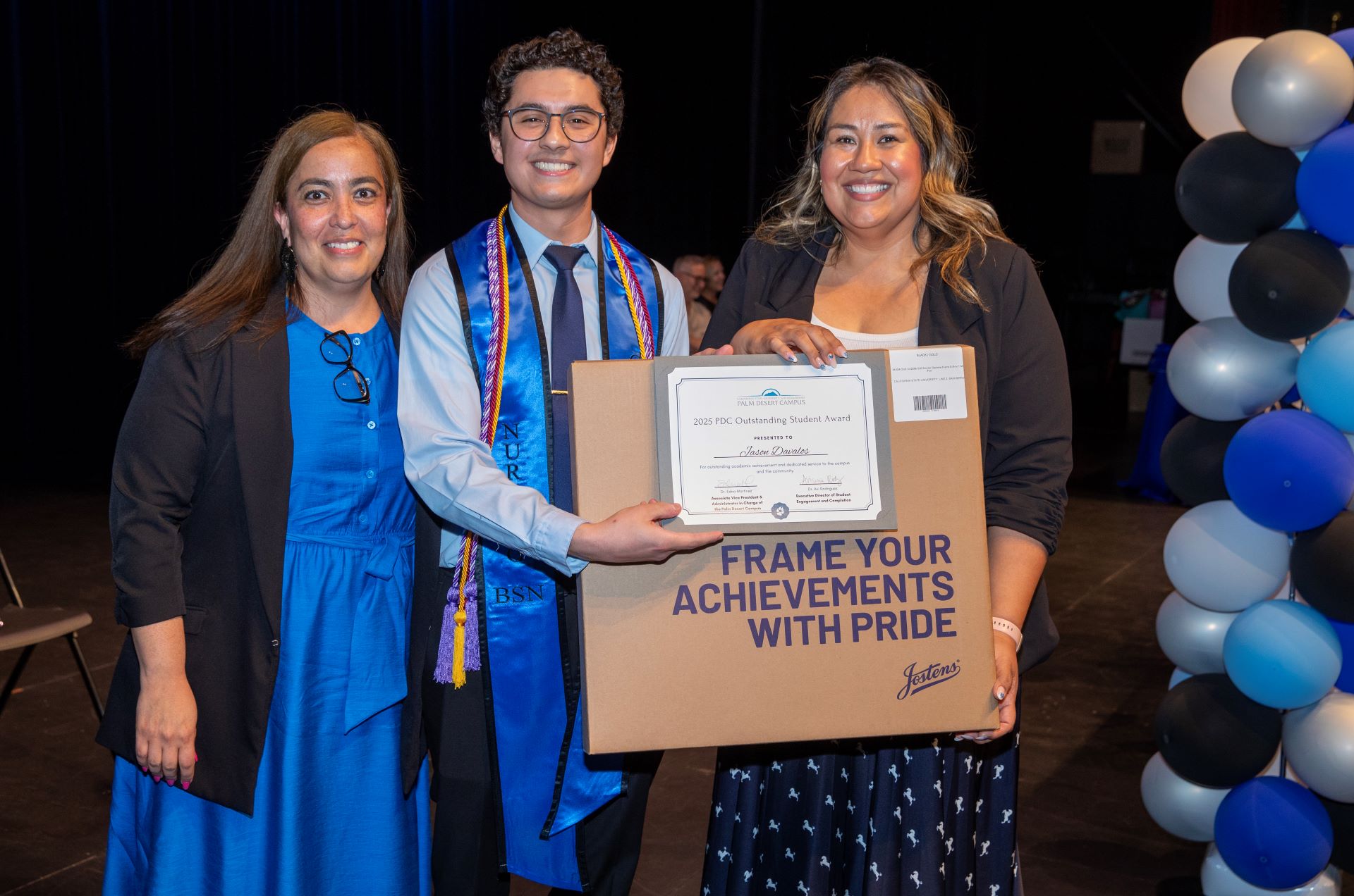 Graduation reception at CSUSB Palm Desert Campus