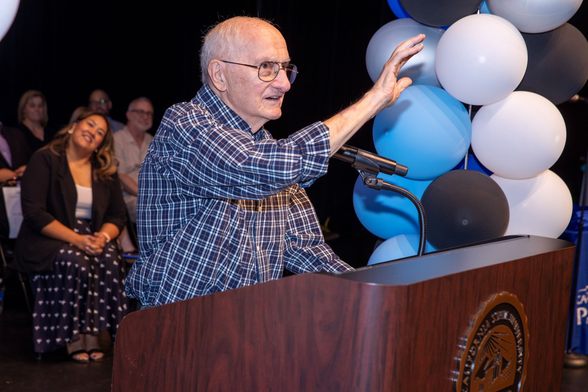 Graduation reception at CSUSB Palm Desert Campus