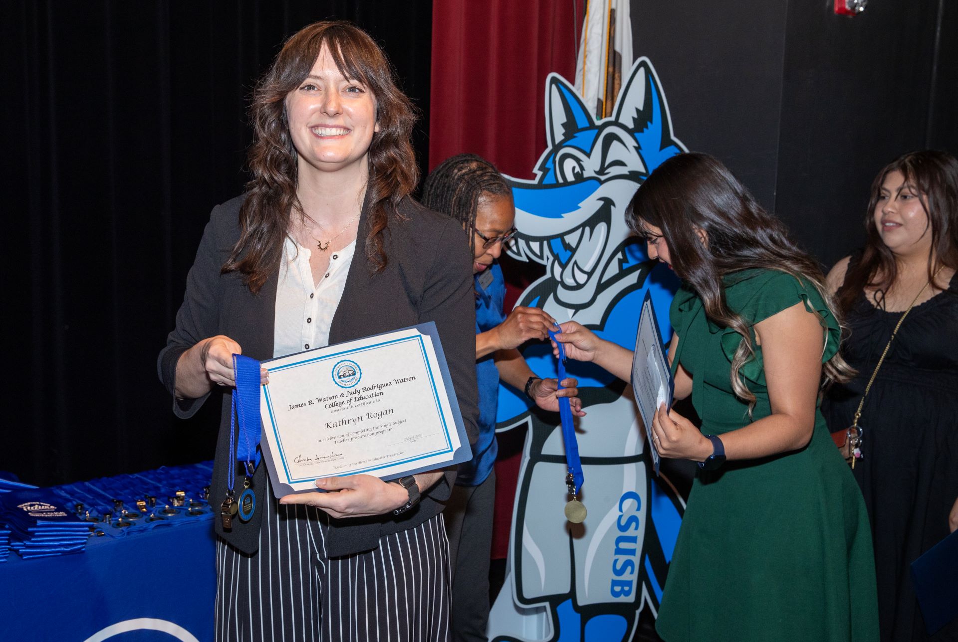 Graduation reception at CSUSB Palm Desert Campus