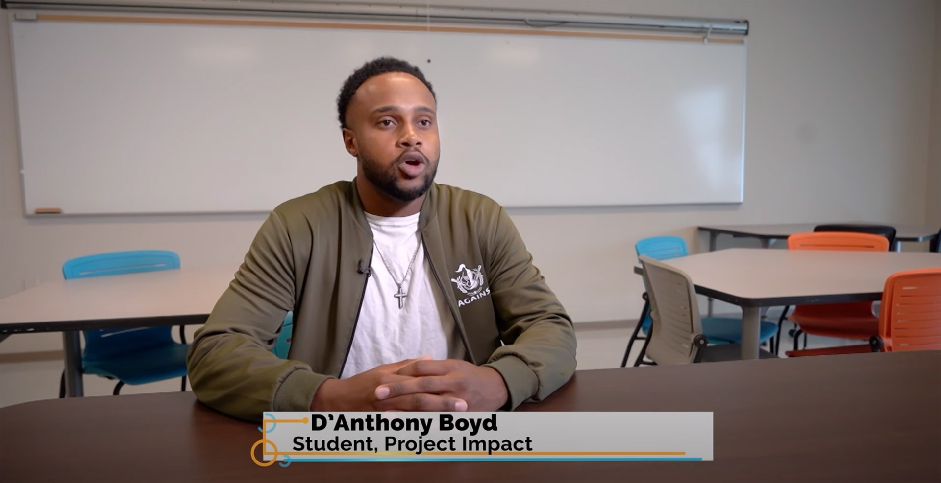 Project Impact student D’Anthony Boyd