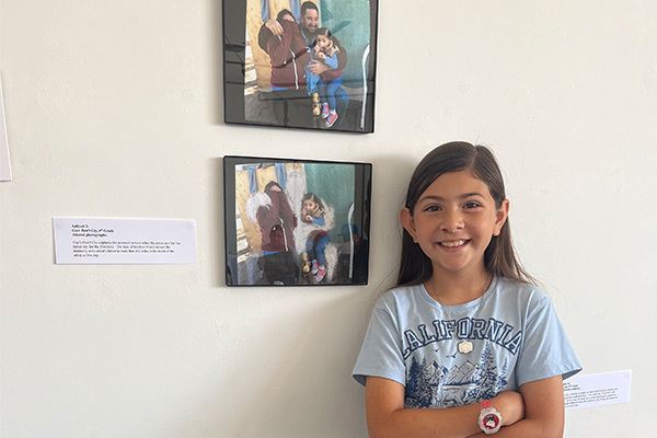 Caption: Aaliyah’s piece, “Guys Don’t Cry,” captures the moment in time when she saw her father cry for the first time after losing his best friend.