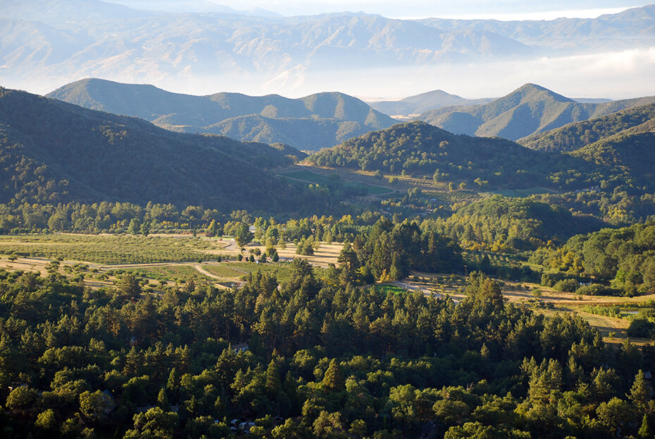 overview of valley