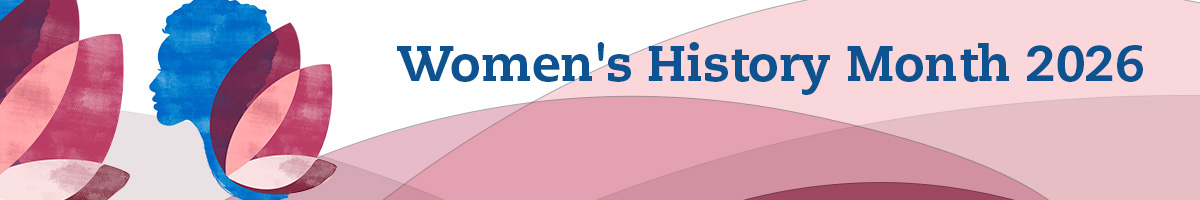Women's History Month graphic