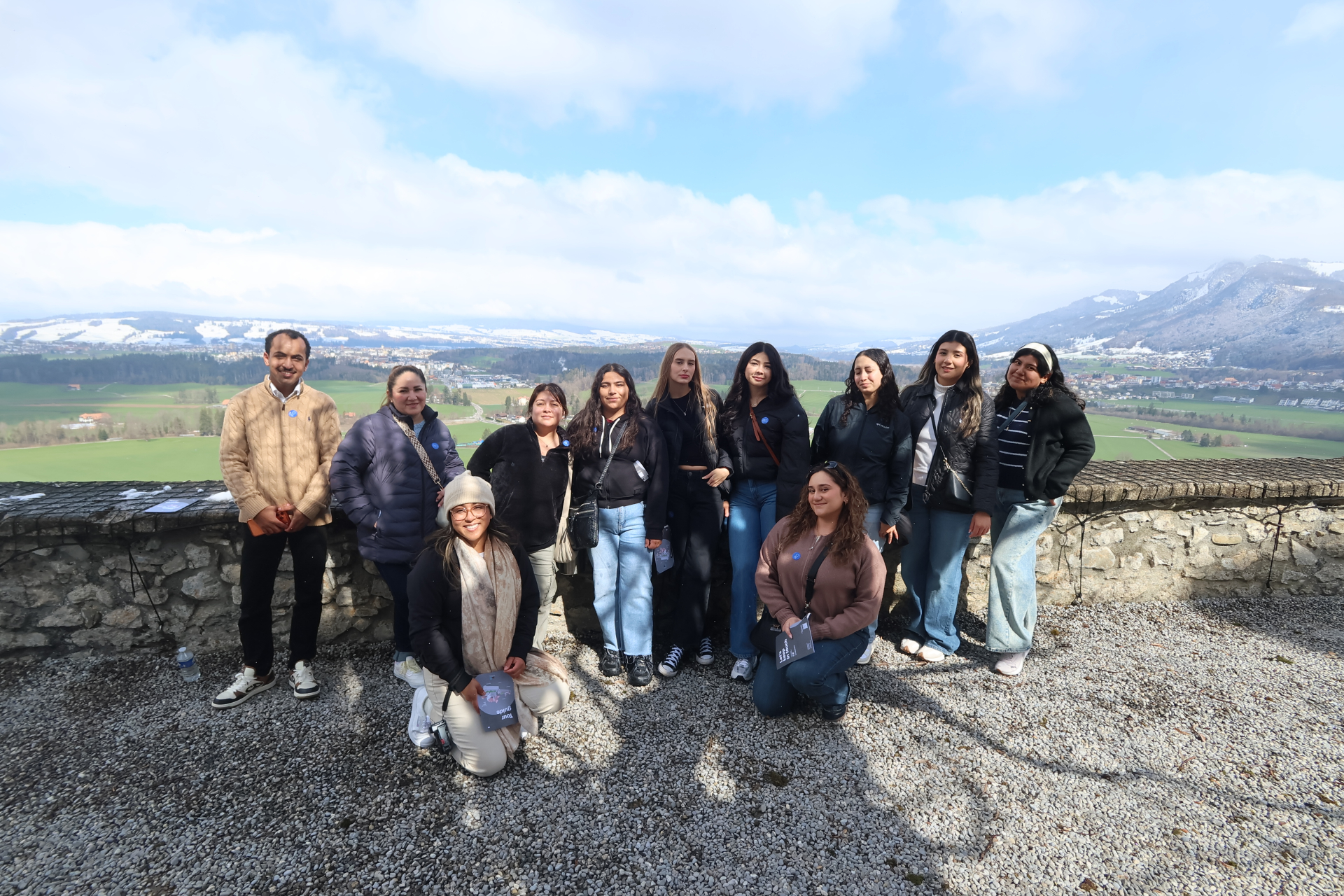CSUSB Palm Desert Campus hospitality management students in Italy