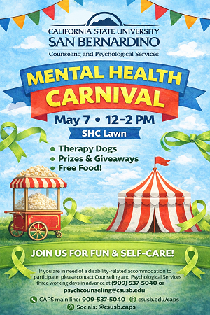 Big top tent and popcorn cart