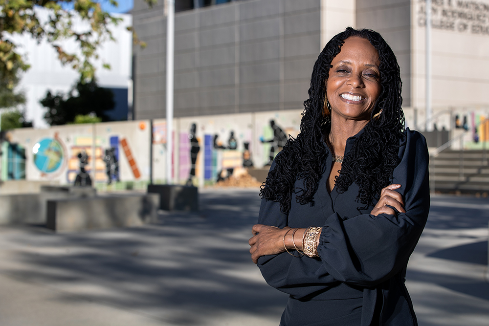 In 2018, Gadsden earned a master’s degree in educational administration from CSUSB, a turning point in her career. She also holds multiple degrees from Cal State Fullerton and Claremont Graduate University.