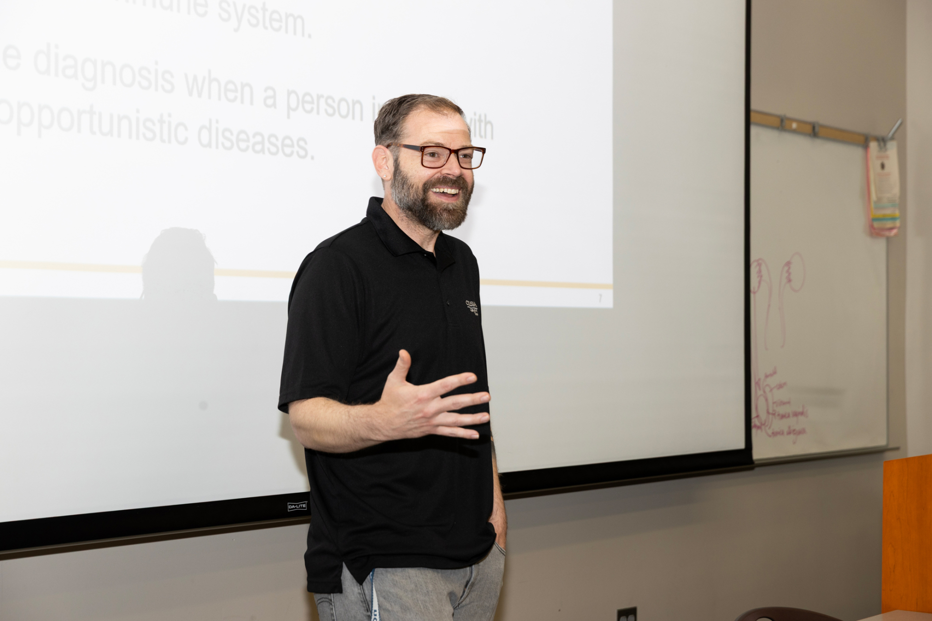 For Bodell, receiving the Golden Apple Award was unexpected and meaningful.