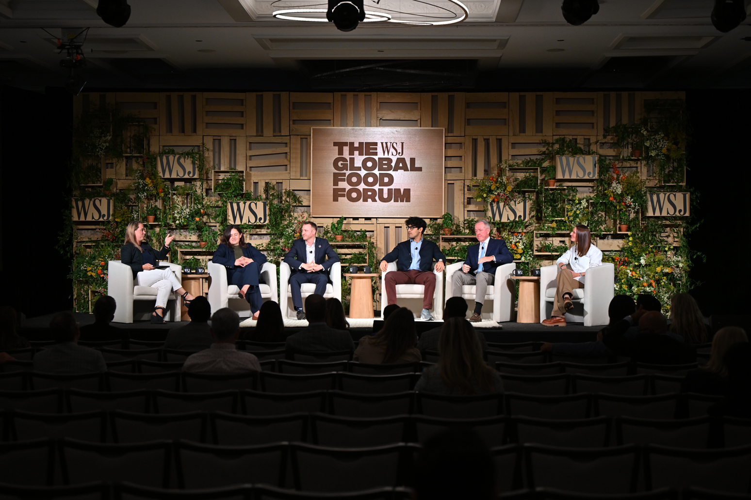 Robert Grey, third from left, served as a panelist at Wall Street Journal’s Global Food Forum.