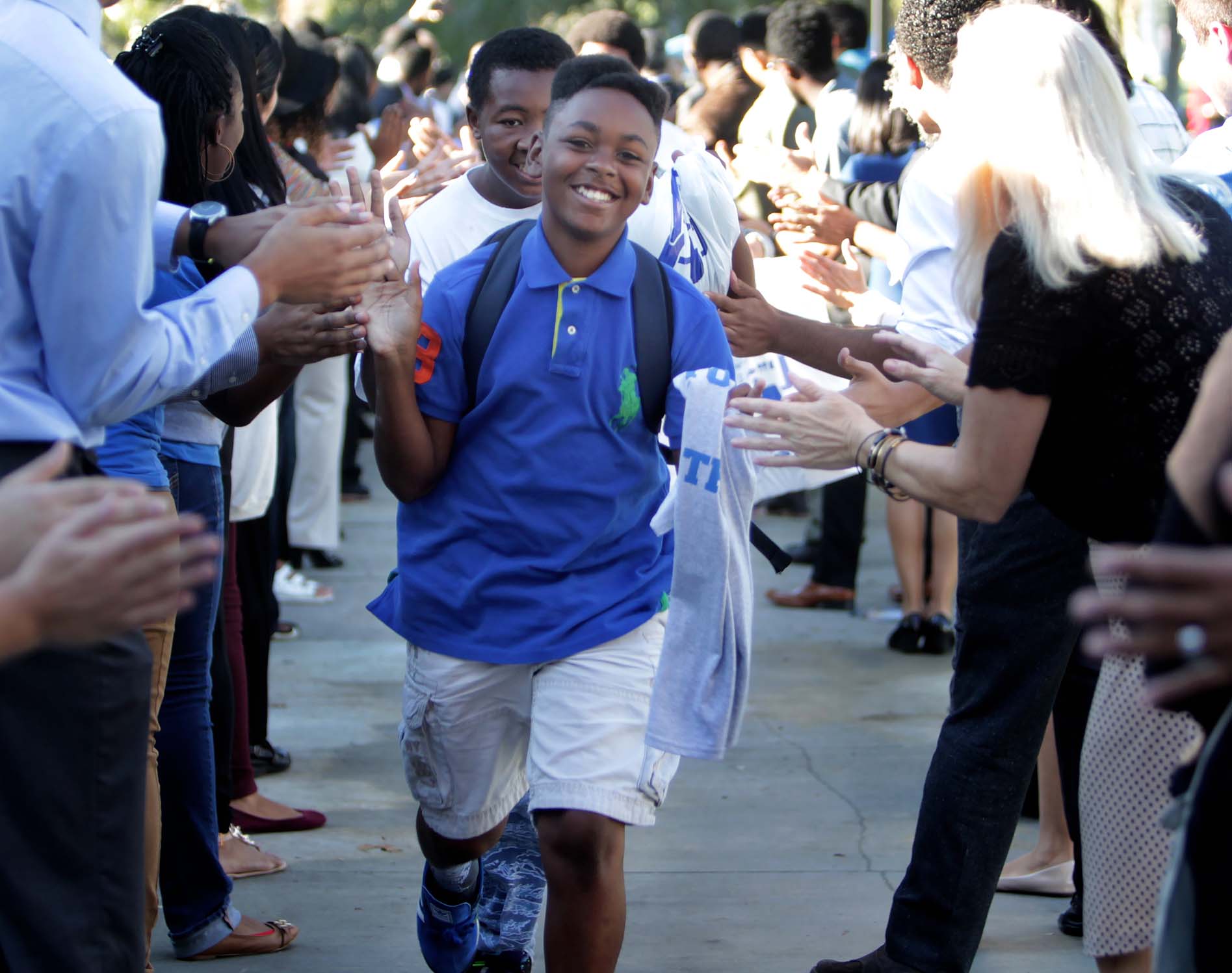 CSUSB in 2015 hosted the Black and Brown Youth Conference, designed to increase the number of African American and Latino males that enroll and graduate from college by providing early college awareness.