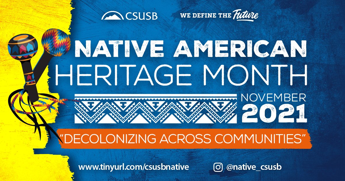 Native American Heritage Month 2021 web banner